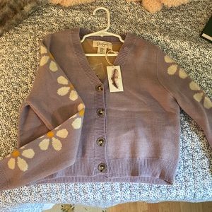 Purple sweater. XS